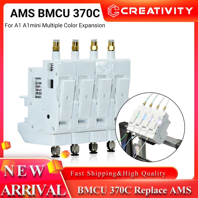 3D Printing Output - 3D Multi Color Printing BMCU Feeder