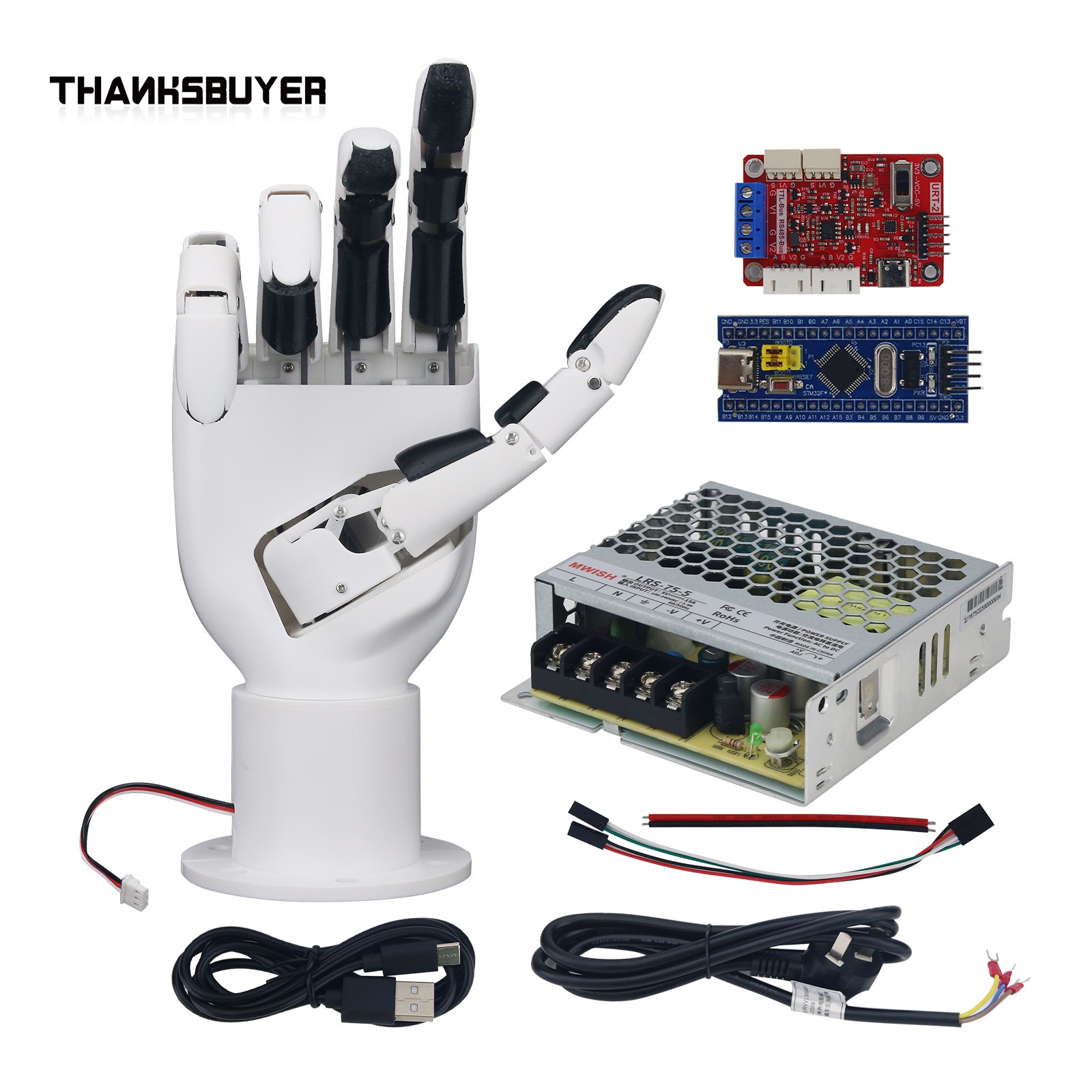 LA01 CyberHand 6DOF Open‑Sourc - огляд і ціна 3D Printing Robot Arm