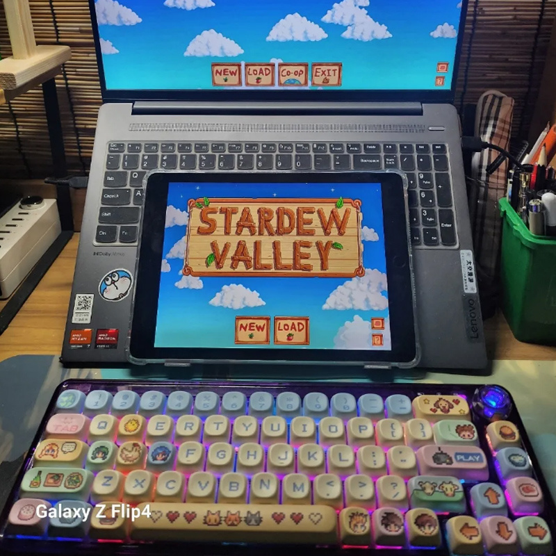 Stardew Valley 78 Keycaps Pixe - огляд і ціна 3D Printing Keyboard