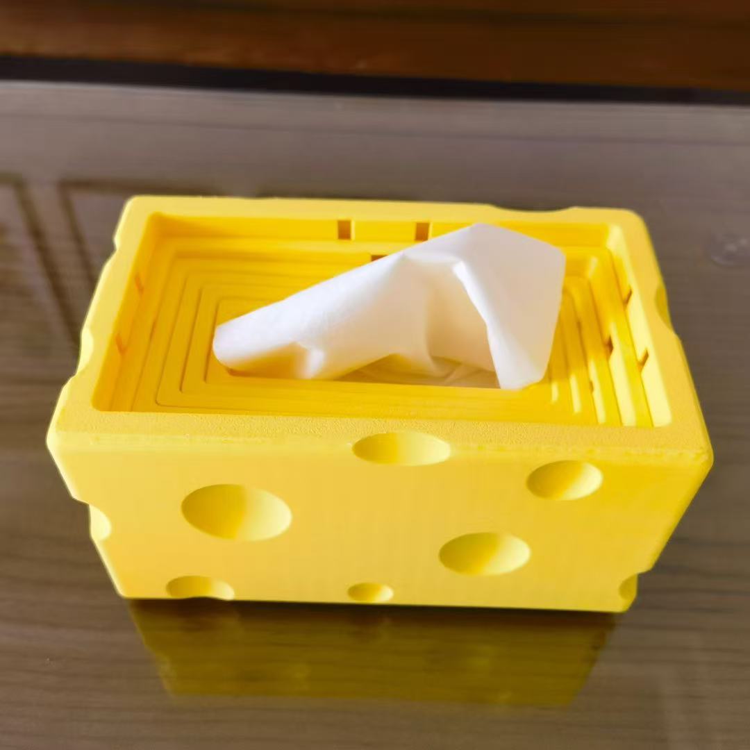 3D Printed Cheese Tissue Box Q - огляд і ціна 3D Printing Question