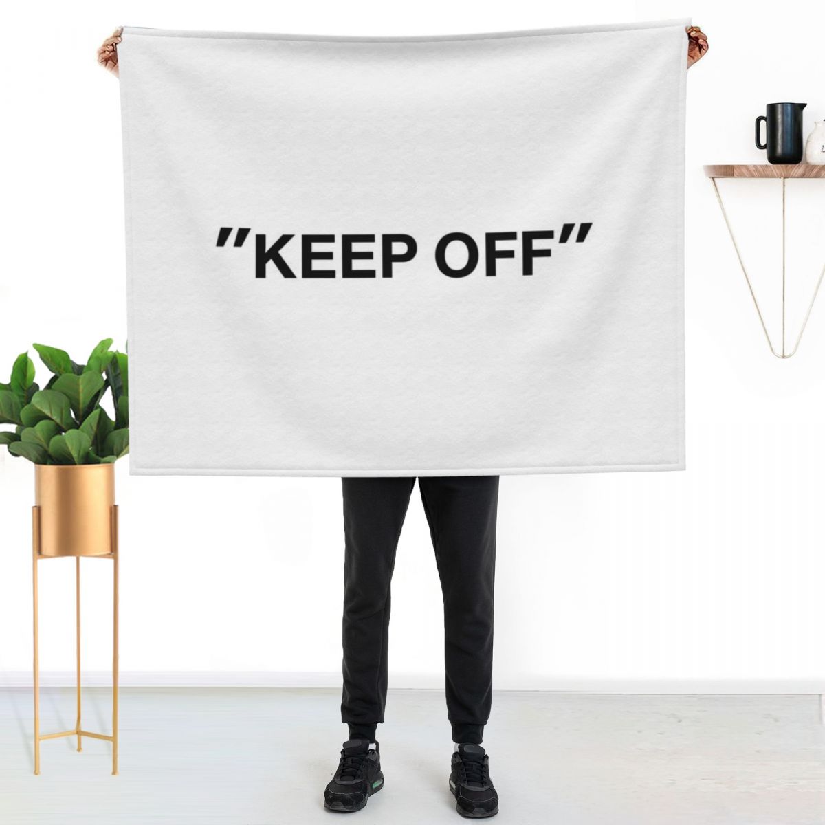 KEEP OFF Quotation Throw Blank - огляд і ціна 3D Printing Quotation