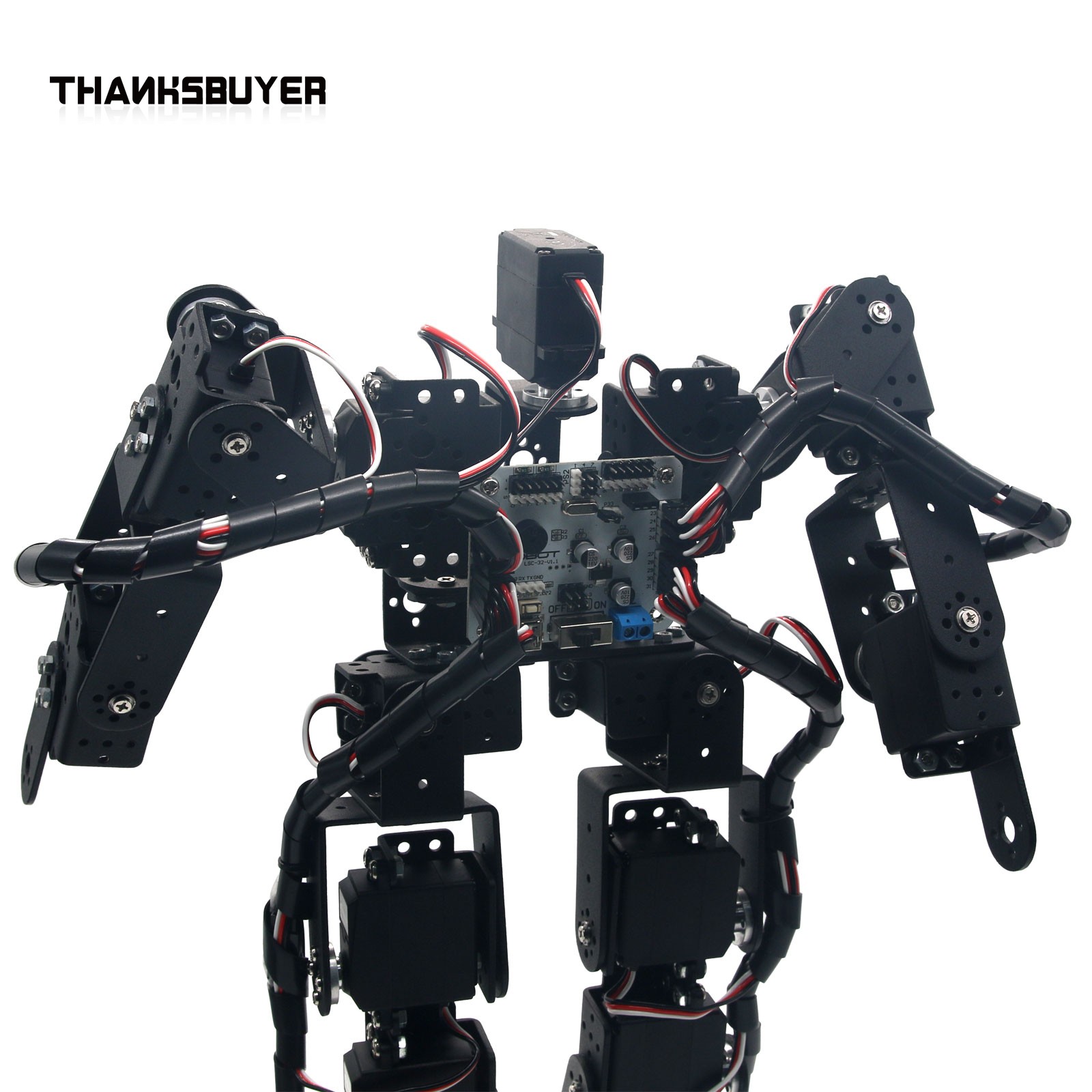 17DOF Biped Robotic Educationa - огляд і ціна 3D Printing Robot Arm