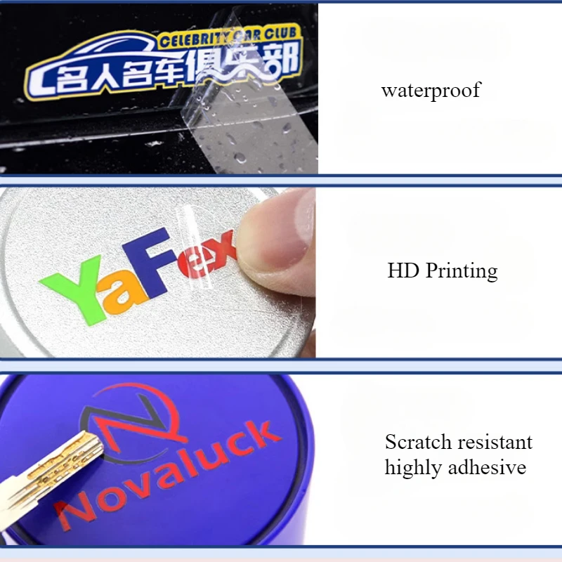 100PCS 3D Name Sticker Any Siz - огляд і ціна 3D Printing Logo