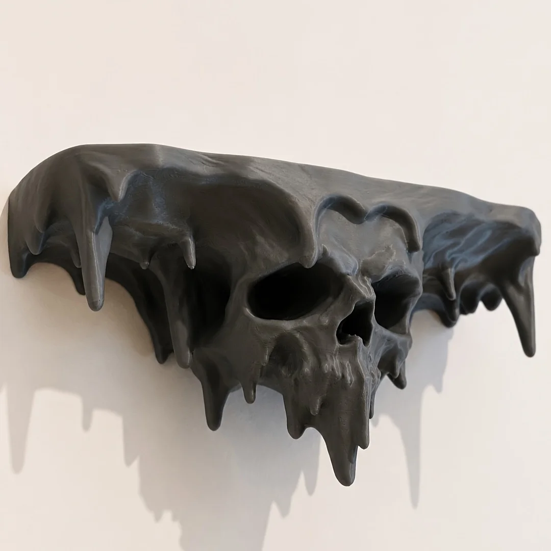 New 3D-Printed Melting Skull F - огляд і ціна 3D Printing Ideas