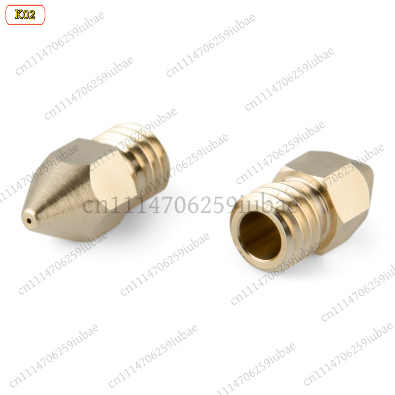 4Pcs Brass Nozzle 0.4MM for ZO - огляд і ціна 3D Printer Nozzle Brass
