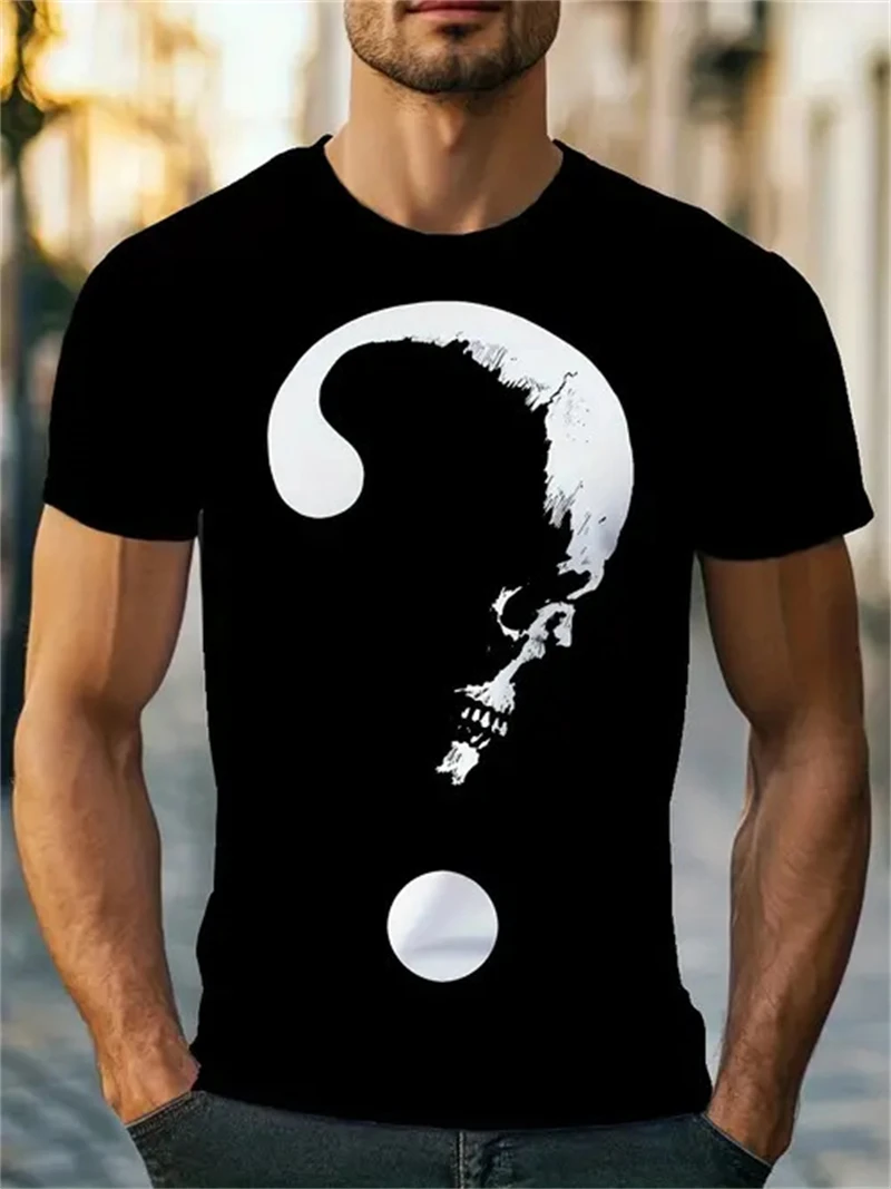 Men's Black Skull Question Mar - огляд і ціна 3D Printing Question