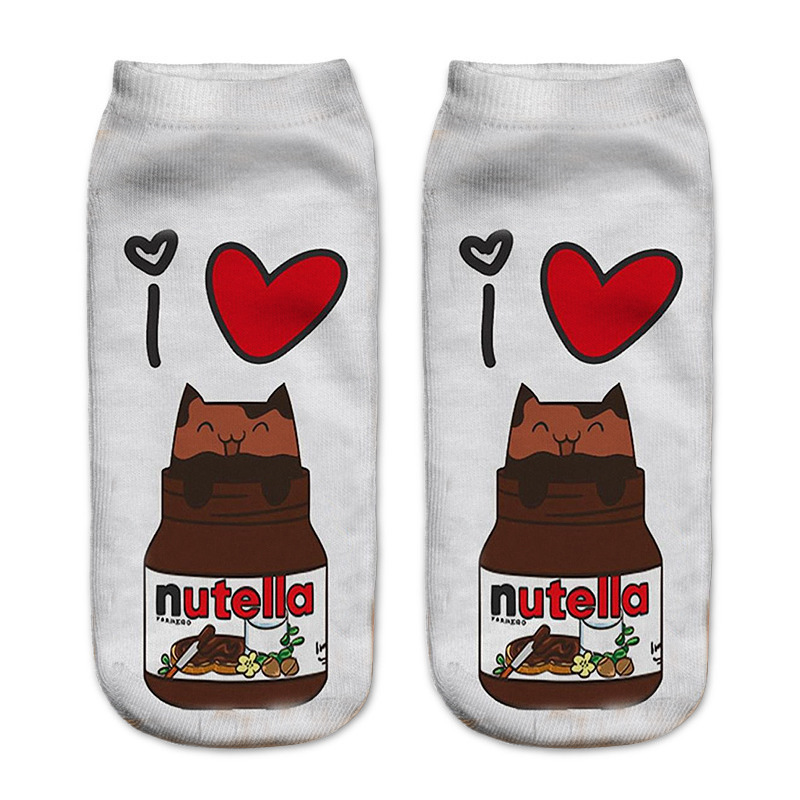 New Funny 3D Print Socks Cute  - огляд і ціна 3D Printing Food