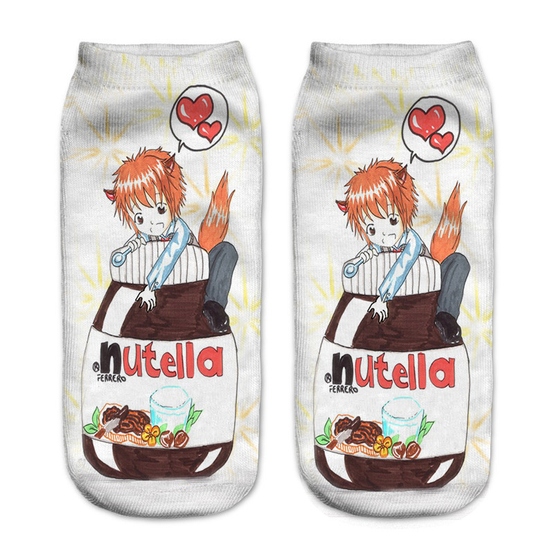 New Funny 3D Print Socks Cute  - огляд і ціна 3D Printing Food