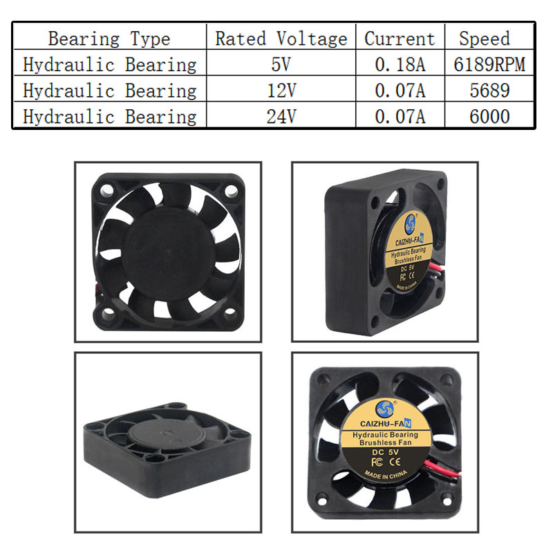 (Sleeve Bearing or Hydraulic B - огляд і ціна Cooling Fan 40Mm 3D