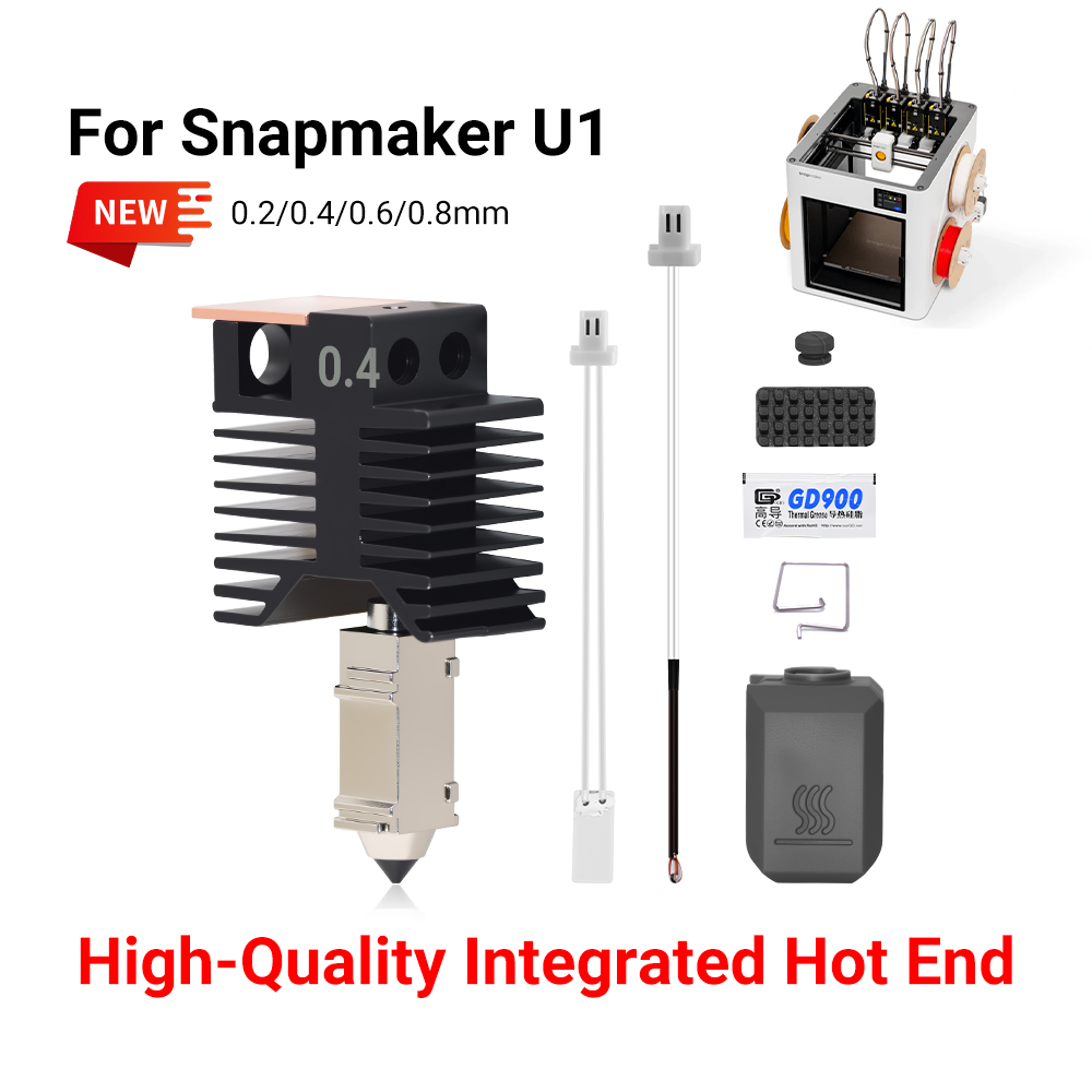 0.2/0.4/0.6/0.8mm Hotend for S - огляд і ціна 3D Printing Output