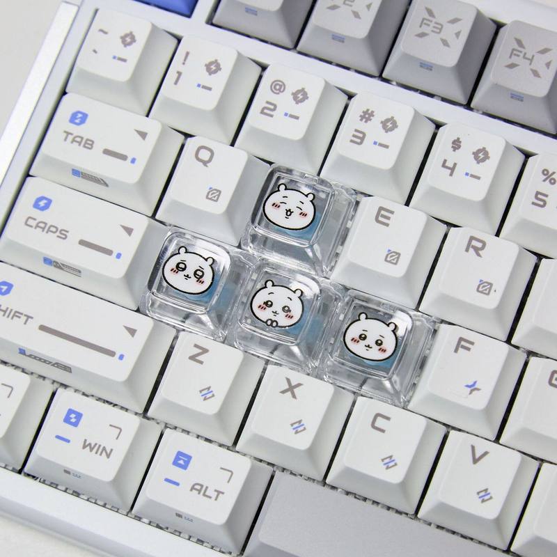 Chiikawa 4 Pcs Handmade Transp - огляд і ціна 3D Printing Keyboard