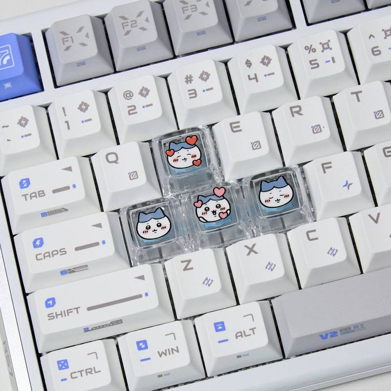 Chiikawa 4 Pcs Handmade Transp - огляд і ціна 3D Printing Keyboard