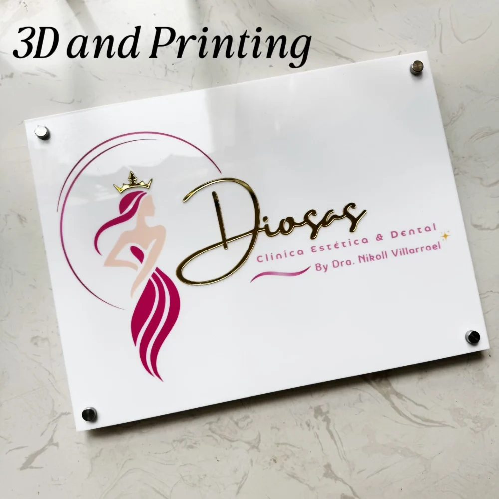 Modern Acrylic White Sign boar - огляд і ціна 3D Printing Qr Codes