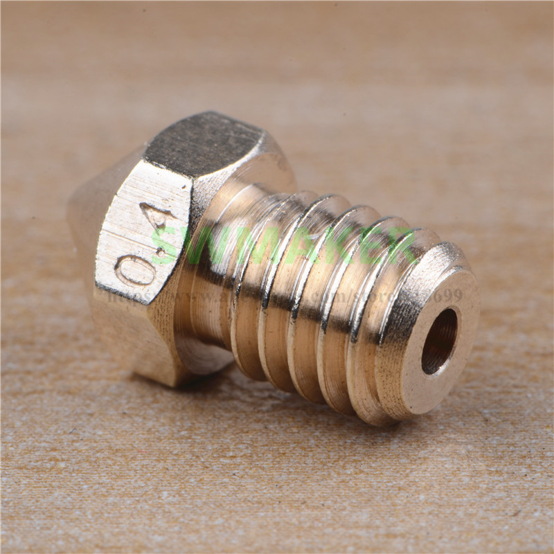 1pcs Ultimaker2 UM2 +Extended  - огляд і ціна 3D Printer Nozzle Brass
