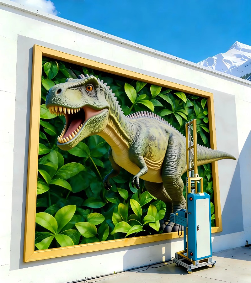 Customized Inkjet Wall Printer - огляд і ціна 3D Printing Output