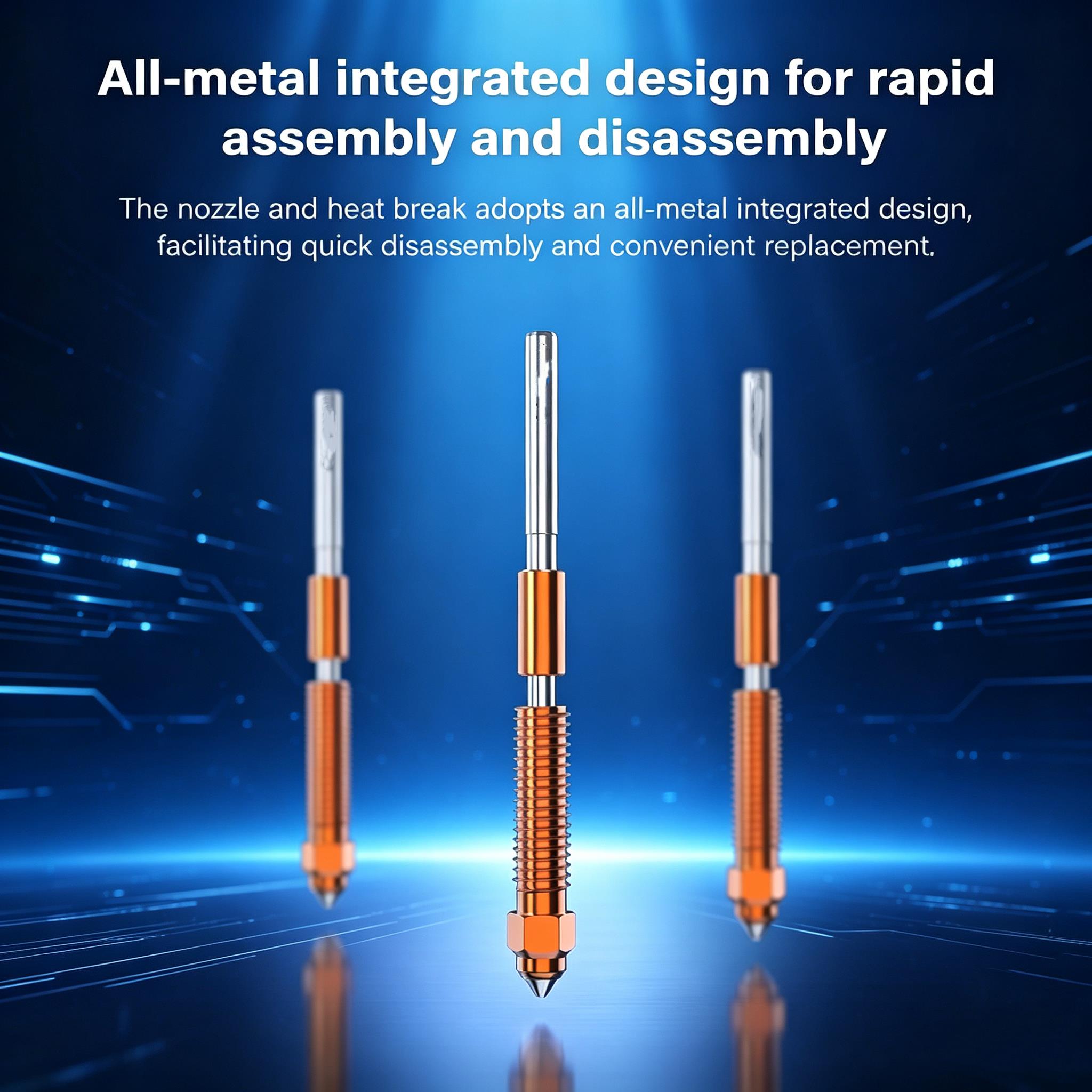 Nozzle For Creality K1C K1 Max - огляд і ціна 3D Printer Nozzle Brass