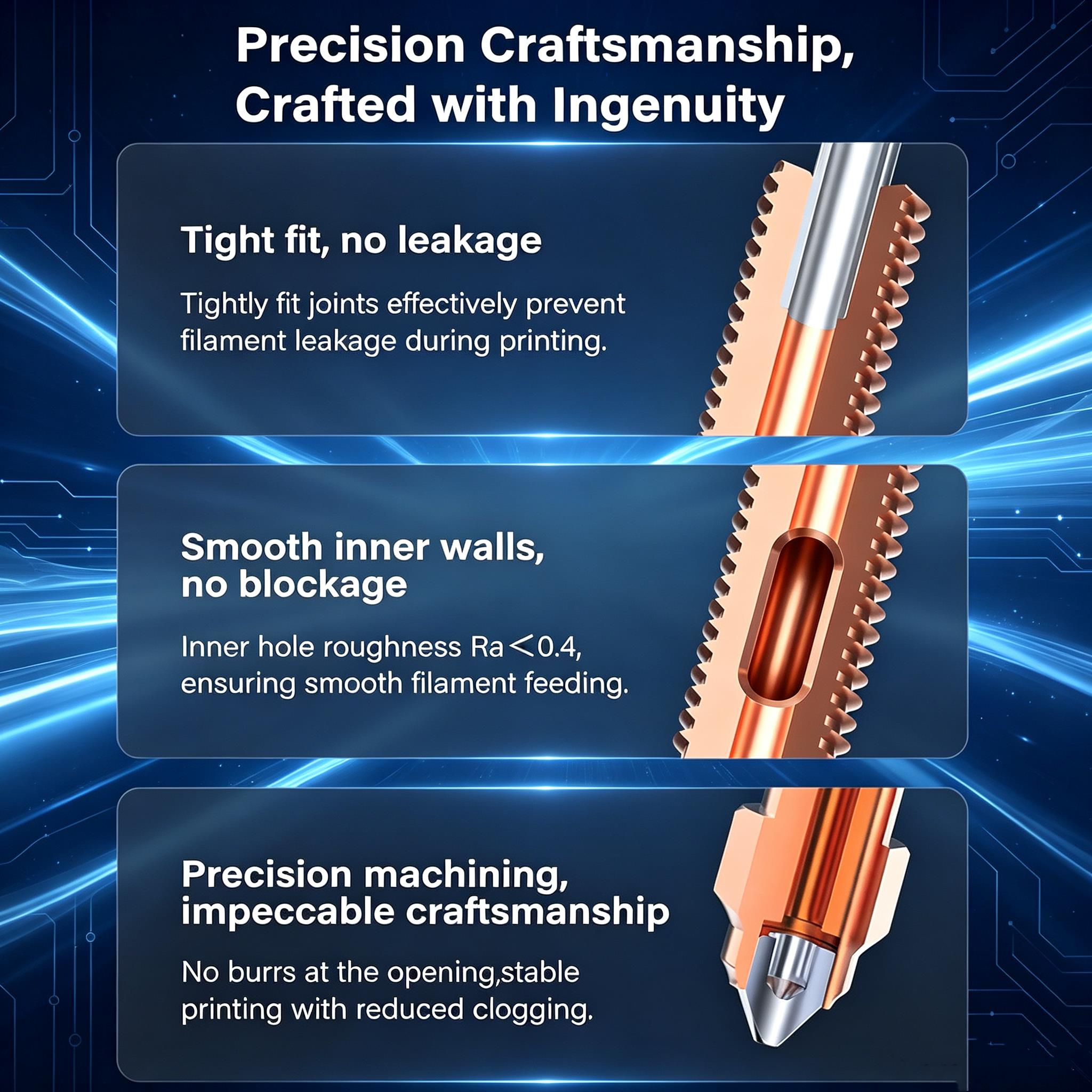 Nozzle For Creality K1C K1 Max - огляд і ціна 3D Printer Nozzle Brass