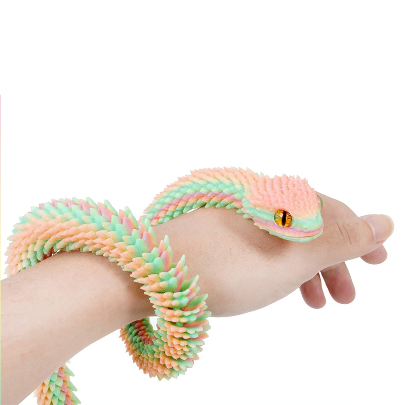3D Printed Snake Movable Joint - огляд і ціна 3D Printing Ideas