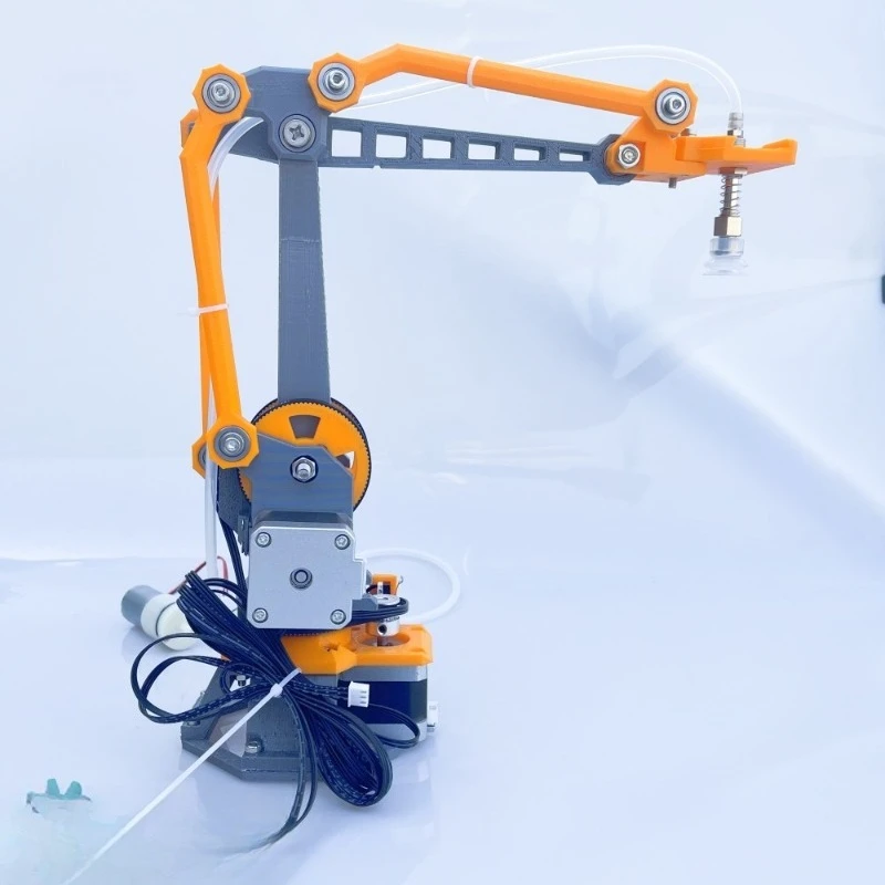 3D printed air pump stepper mo - огляд і ціна 3D Printing Robot Arm