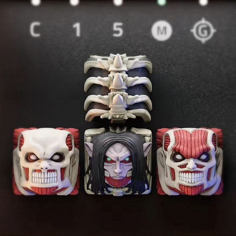 NEW Attack on Titan Co branded - огляд і ціна 3D Printing Keyboard
