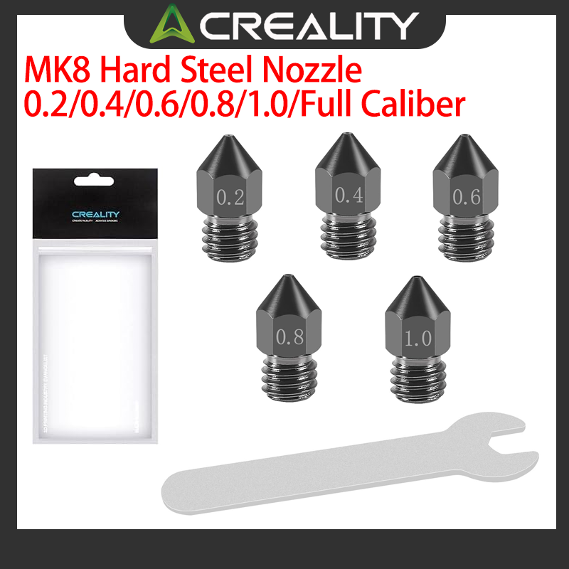 Creality Official MK8 Hard Ste - огляд і ціна 3D Printer Nozzle Brass
