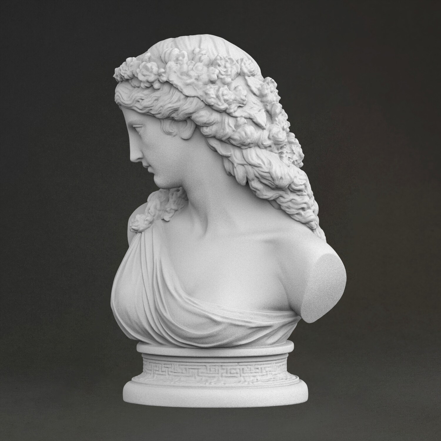 'Bust of Ariadne' Sculpture, 3 - огляд і ціна 3D Printing Resin