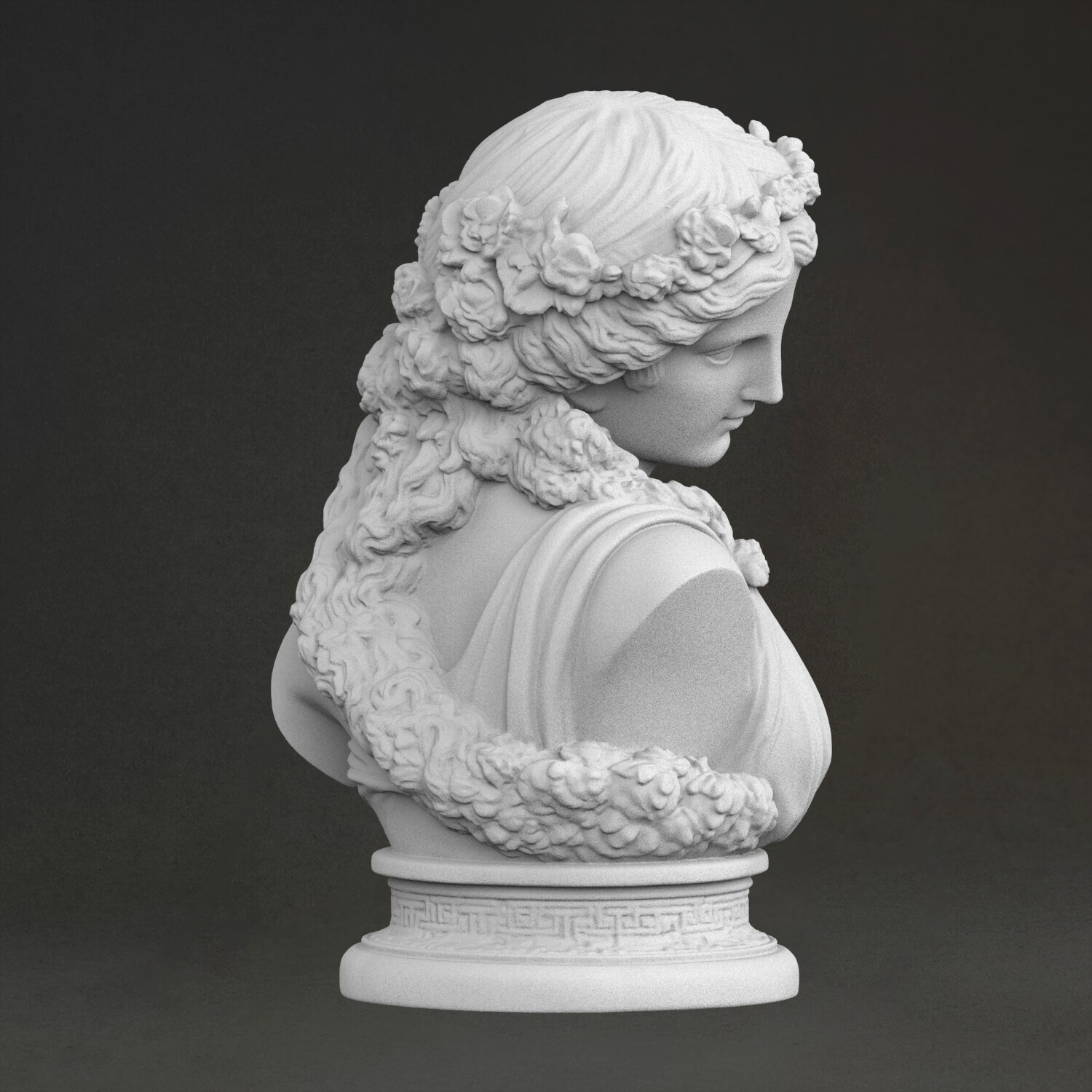 'Bust of Ariadne' Sculpture, 3 - огляд і ціна 3D Printing Resin