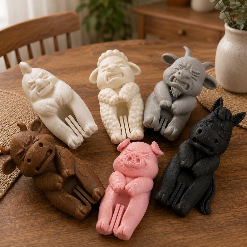 3D Printed Angry Animal Snack  - огляд і ціна 3D Printing Food