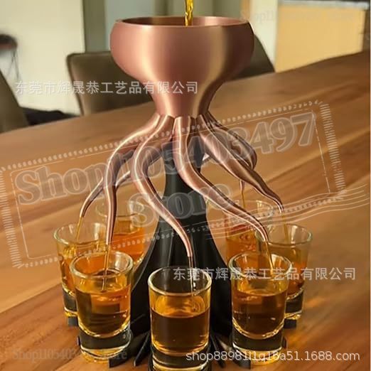 Octopus Shot Dispenser,3D Prin - огляд і ціна 3D Printing Food