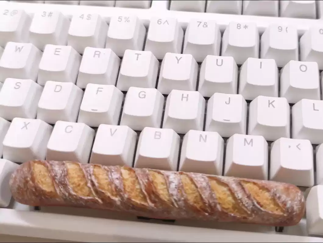 Baguette Food Artisan Spacebar - огляд і ціна 3D Printing Keyboard