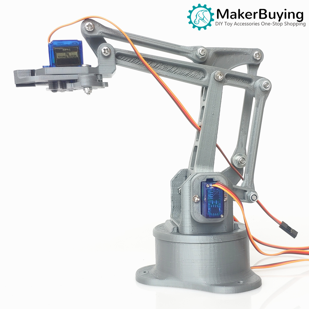 PS2 remote control four degree - огляд і ціна 3D Printing Robot Arm