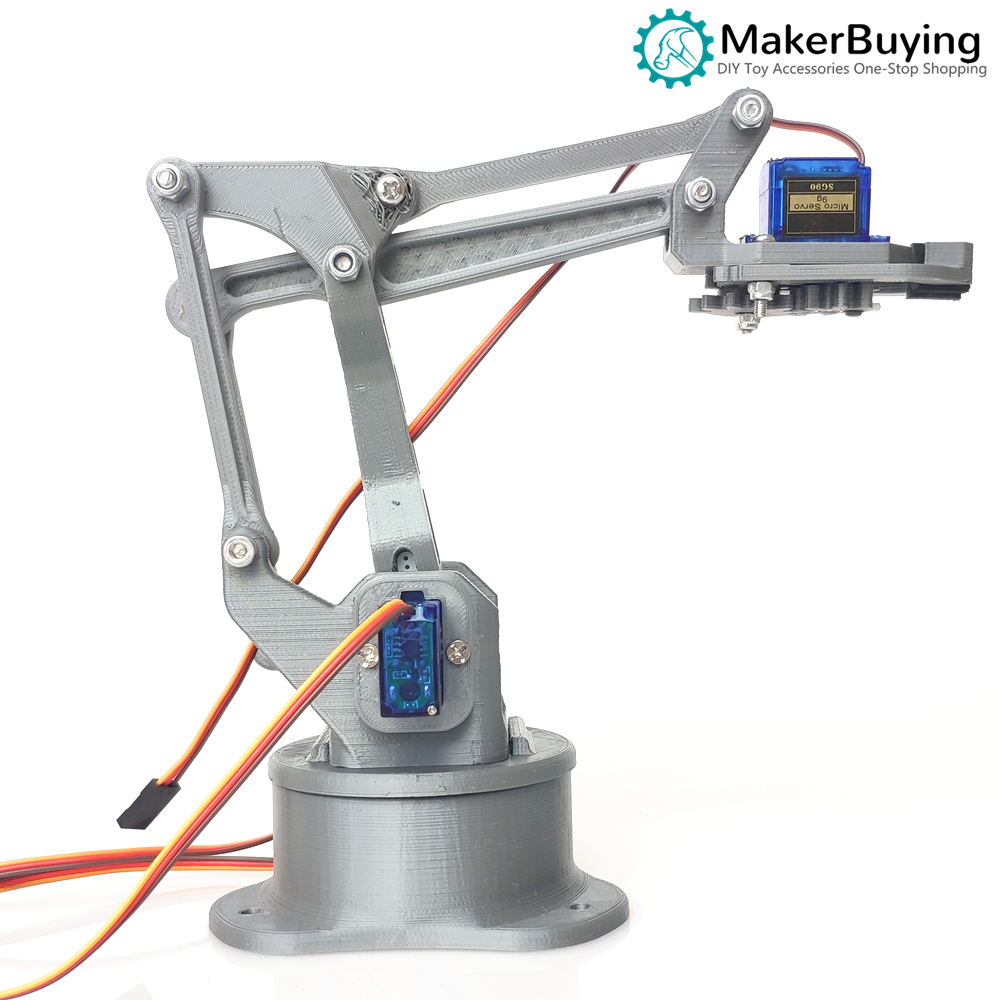 PS2 remote control four degree - огляд і ціна 3D Printing Robot Arm