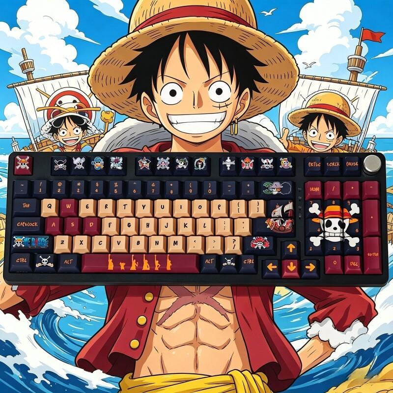 BANDAI One Piece Monkey D. Luf - огляд і ціна 3D Printing Keyboard