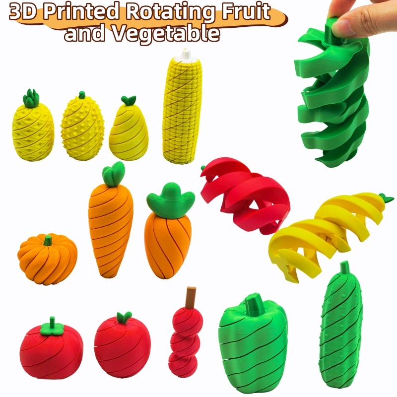 3D Printed Fruit and Vegetable - огляд і ціна 3D Printing Food
