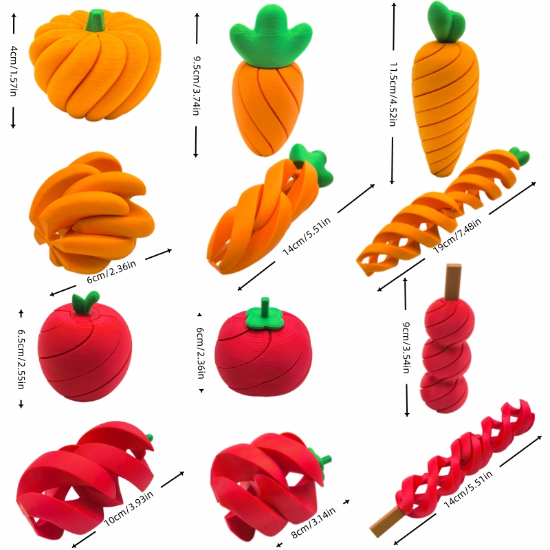 3D Printed Fruit and Vegetable - огляд і ціна 3D Printing Food