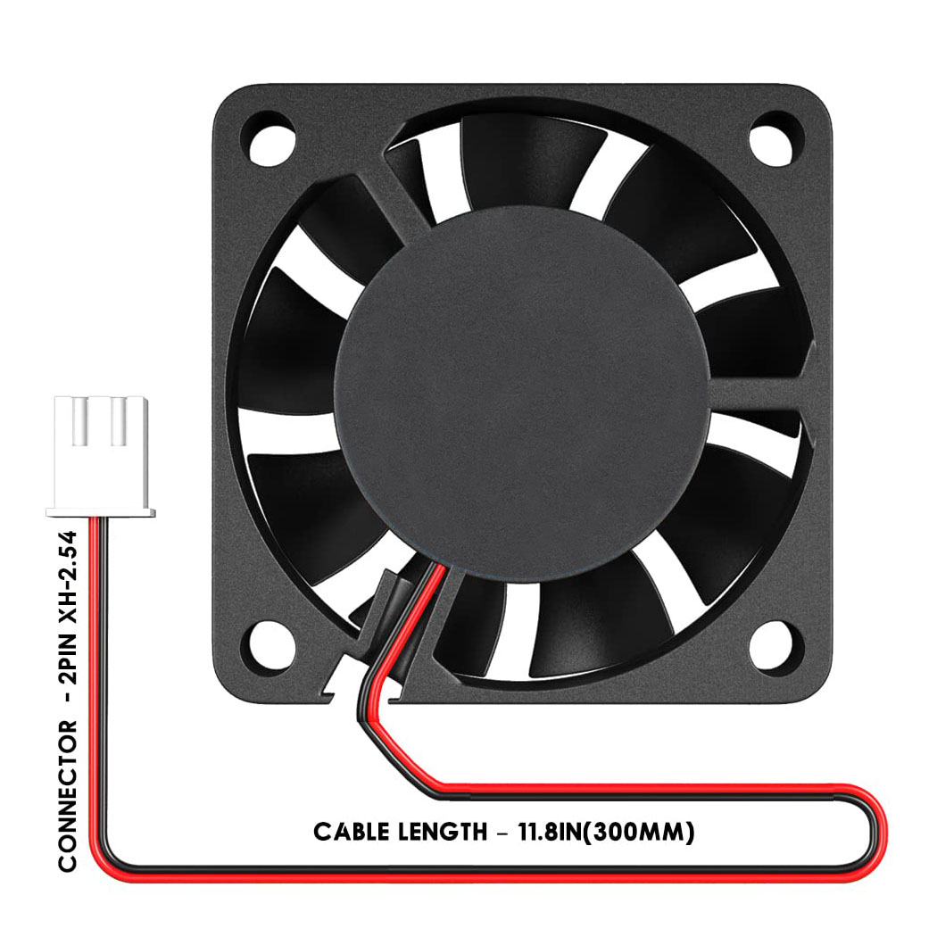 40MM Computer Case Cooler DC 5 - огляд і ціна Cooling Fan 40Mm 3D
