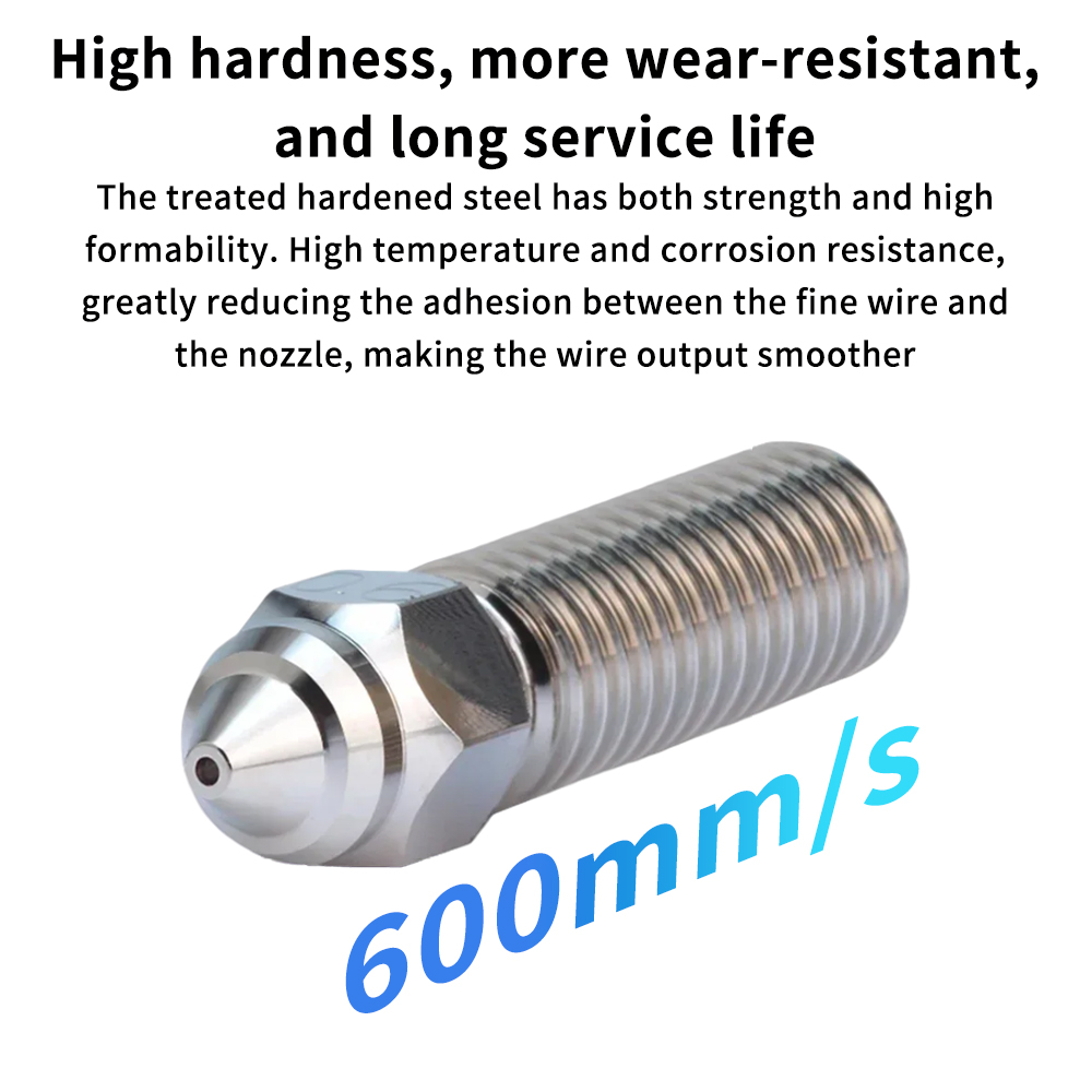 For Creality Ender 3 V3 KE K1/ - огляд і ціна 3D Printer Nozzle Brass