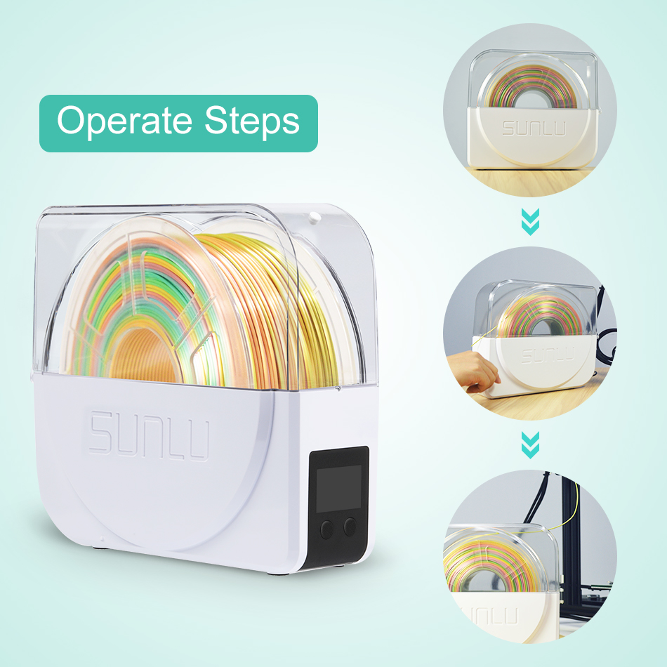 SUNLU Filament Dryer S1 Plus B - огляд і ціна 3D Printing Output