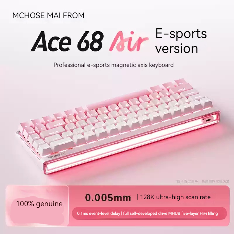 Mchose Ace68 Air Magnetic Axis - огляд і ціна 3D Printing Keyboard
