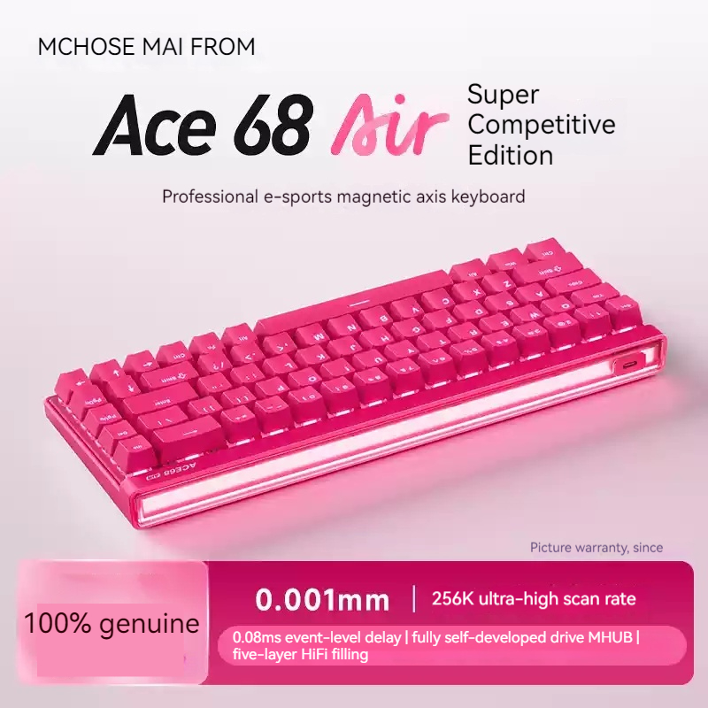 Mchose Ace68 Air Magnetic Axis - огляд і ціна 3D Printing Keyboard