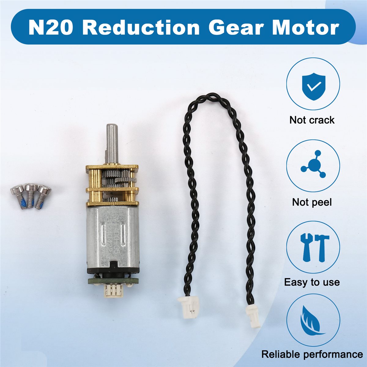 A49T N20 Reduction Gear Motor  - огляд і ціна 3D Printing Output