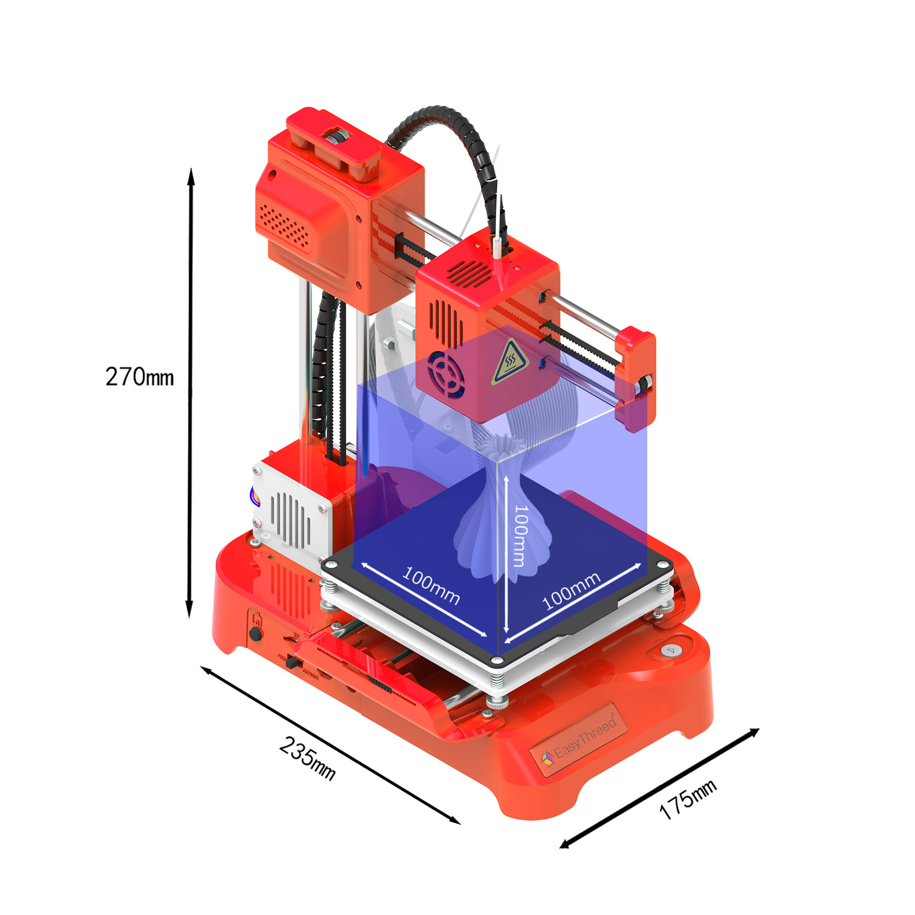 Easythreed 3D Printer K9 Easy  - огляд і ціна 3D Printing Output